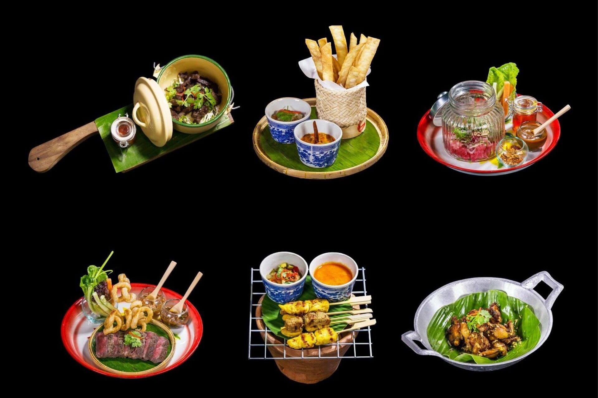 Tasting menu, Thai flavors
